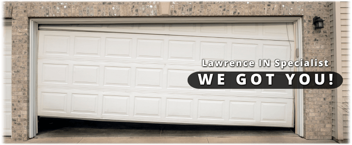 Garage Door Off Track In Lawrence IN